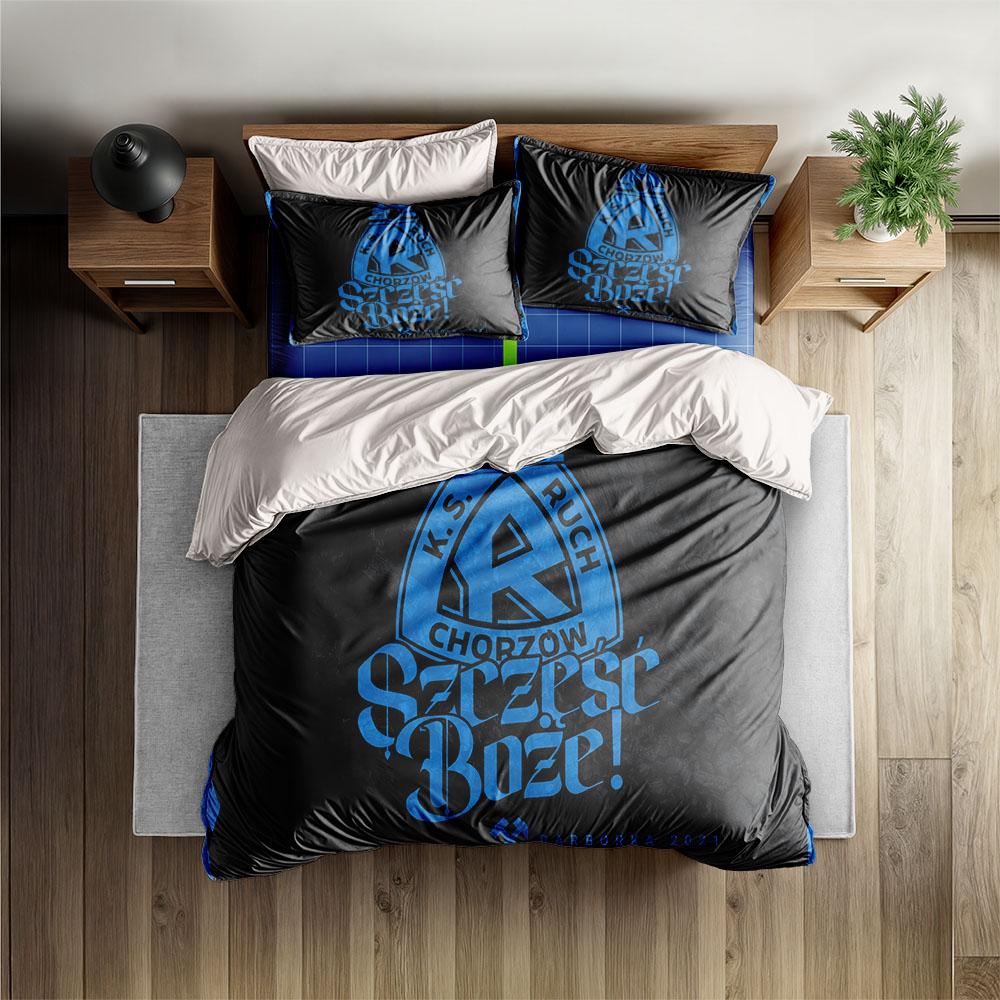 Klub Sportowy Ruch Chorzów Duvet Cover Set Without Sheet King Queen Double Full Twin Single Size Bed Linen Set