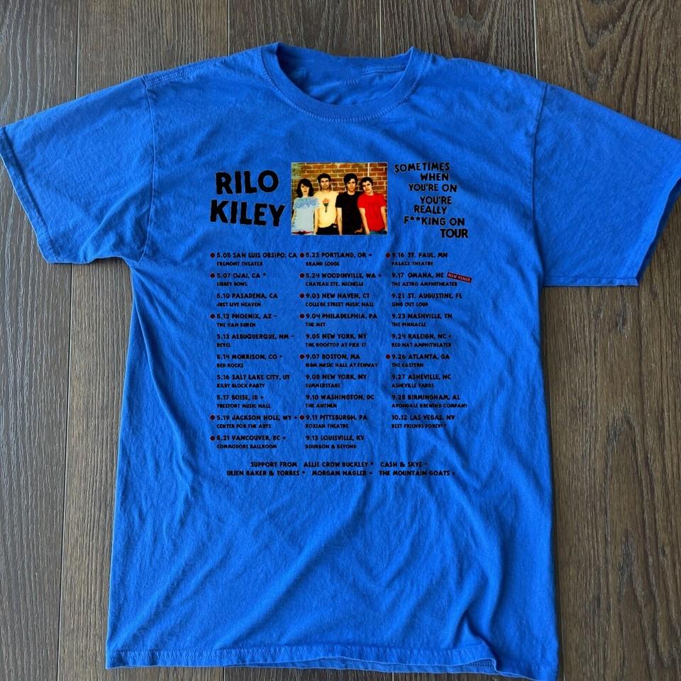 

Rilo Kiley Band Tour 2025 Gift for Fan All size S to 5XL Blue Tshirt K685 Unisex T-Shirt XXXXL