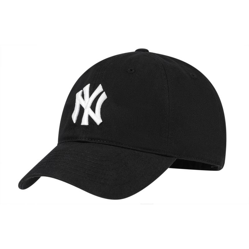 MLB Cotton Baseball Caps Unisex Khaki+Black Combo Box, Shopping Bag   Fashion 3ACP6601N-07BGS