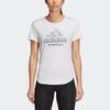 Adidas Lifestyle Series Rs Soft Tee Running Pullover Round Neck Short Sleeve T-Shirt Women Tops White DJ3030