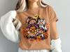 Cute Red Panda Halloween T-Shirt, Spooky Season Animal Shirt, Kawaii Witch Ghost Trick or Treat Tee, Fall Autumn Pumpkin Graphic Apparel