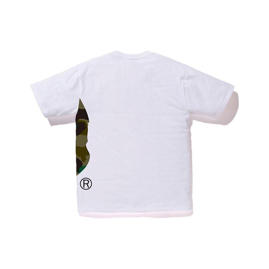 Bape 1st Camo Side Big Ape Head Tee 0ZXTEM110010H