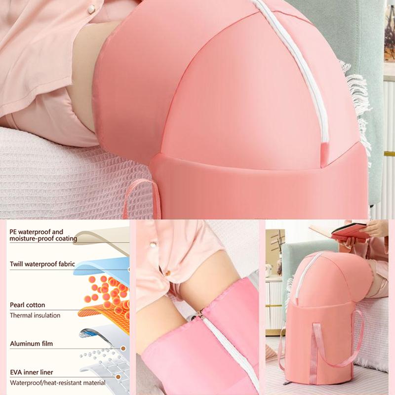 1 Stück tragbares, zusammenklappbares Fußbadbecken mit Griffen, ideal zum Einweichen der Füße auf Reisen, beim Camping und für Outdoor-Aktivitäten