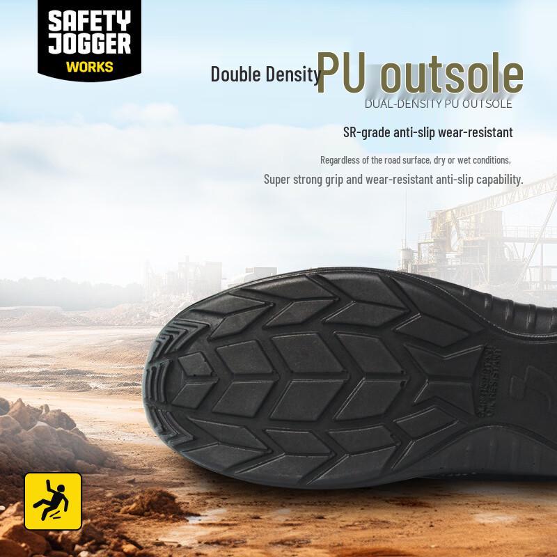 SAFETY JOGGER Herren YUKONSTAR Atmungsaktive Stahlkappe Sicherheitsschuhe