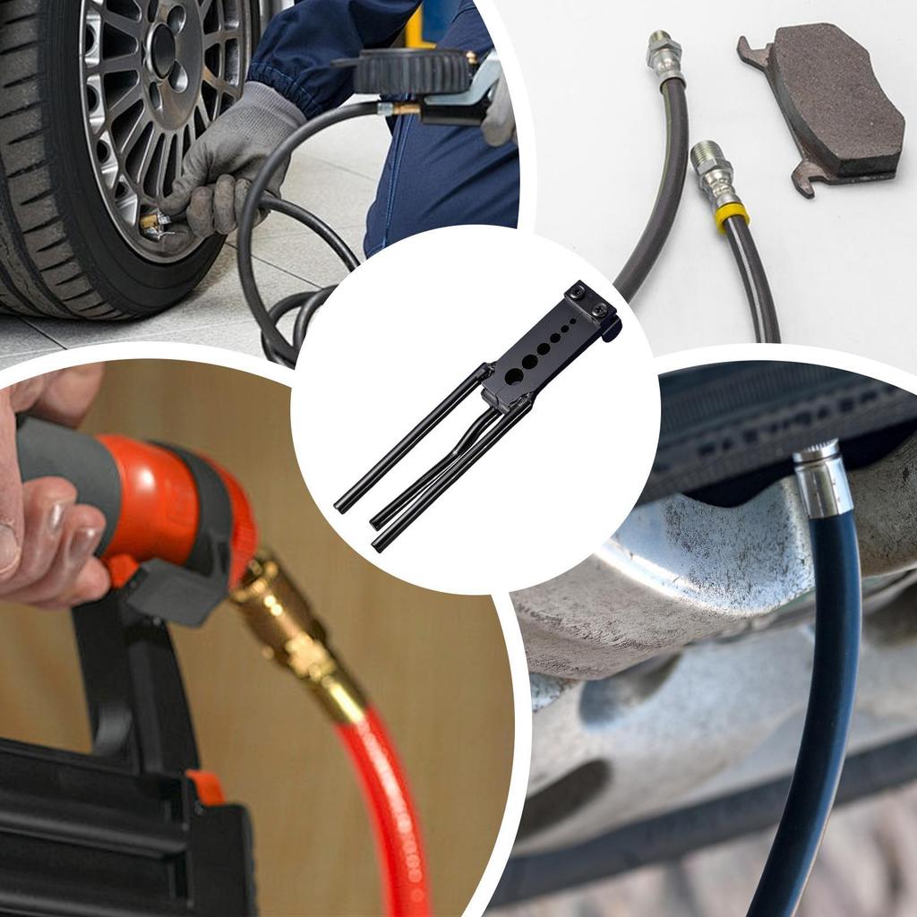 Manual Tube Rounder High-Strength Alloy Repair Pliers Flat Tube Repair Pliers For Refrigeration Home Renovation Home Improvement
