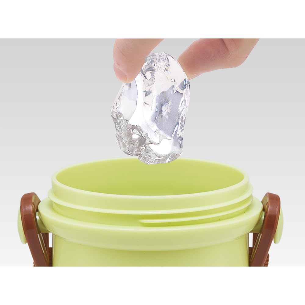 Skater Wasserflasche aus Kunststoff, 480 ml, mit einem Druck, antibakteriell, kinderfreundlich, leicht, antibakterielle Behandlung, hergestellt in Japan, Ghibli, Totoro, Katze, Bus, Jungen