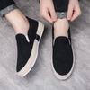 New Canvas Shoes Men Breathable Light Slip On Flat Summer Classic Loafers Casual Shoes Breathable Walking Footwear