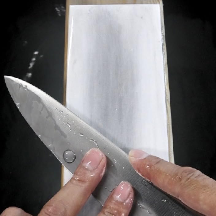 Knife Sharpening Iron 205x75x25cm Medium Stone, Flower, (Sakuto #1000, Whetstone)