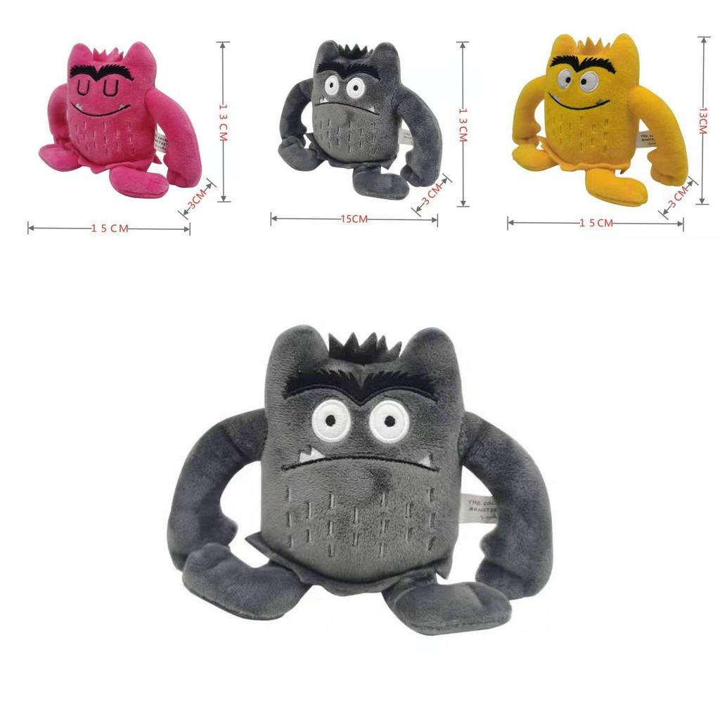 Soft And Cute Color Monster Plush Doll For Kids