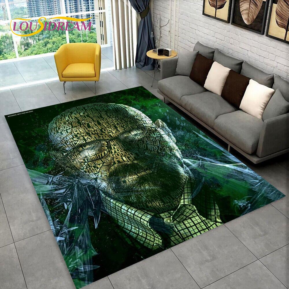Breaking Bad Walter Hartwell Area Rug,Carpet Rug for Home Living Room Bedroom Sofa Doormat Decor,kids Play Non-slip Floor Mat 3D