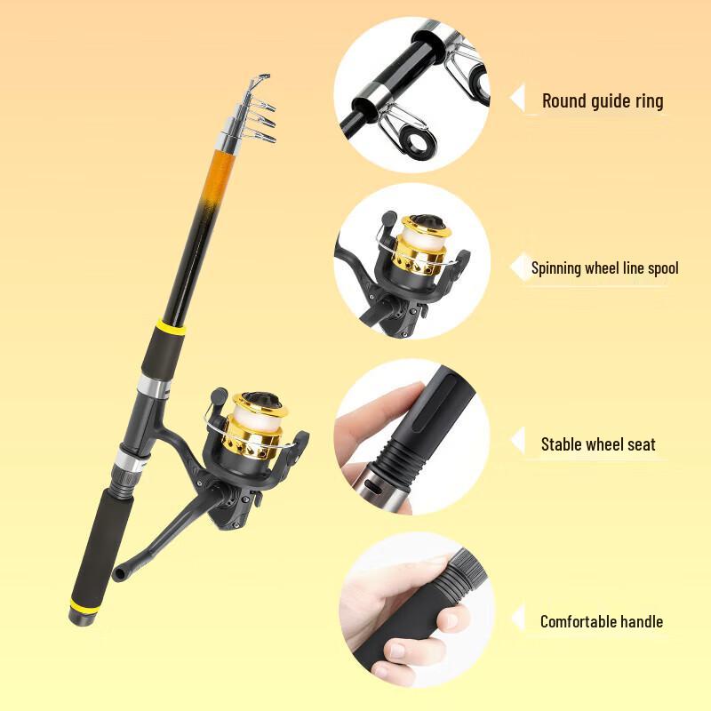 Lingpan Master Lure Fishing Rod Combo Set