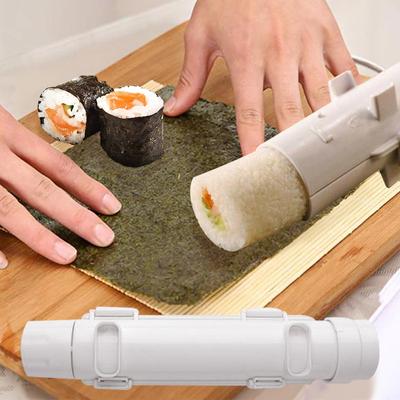 Snabb Sushimaskin Japansk rullrisform Bazooka Grönsakskött Rullande DIY Sushimaskin Hem Kök Prylar Verktyg