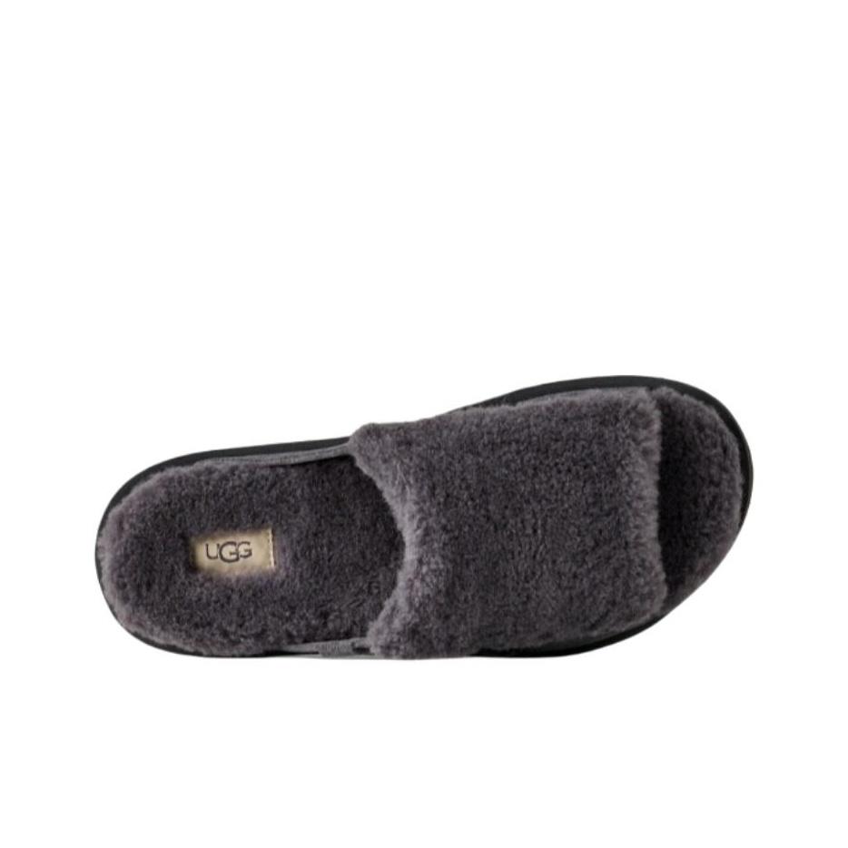 UGG Bayonna Warme und bequeme Pantoletten Damen Schuhe Grau 1174551-OBS
