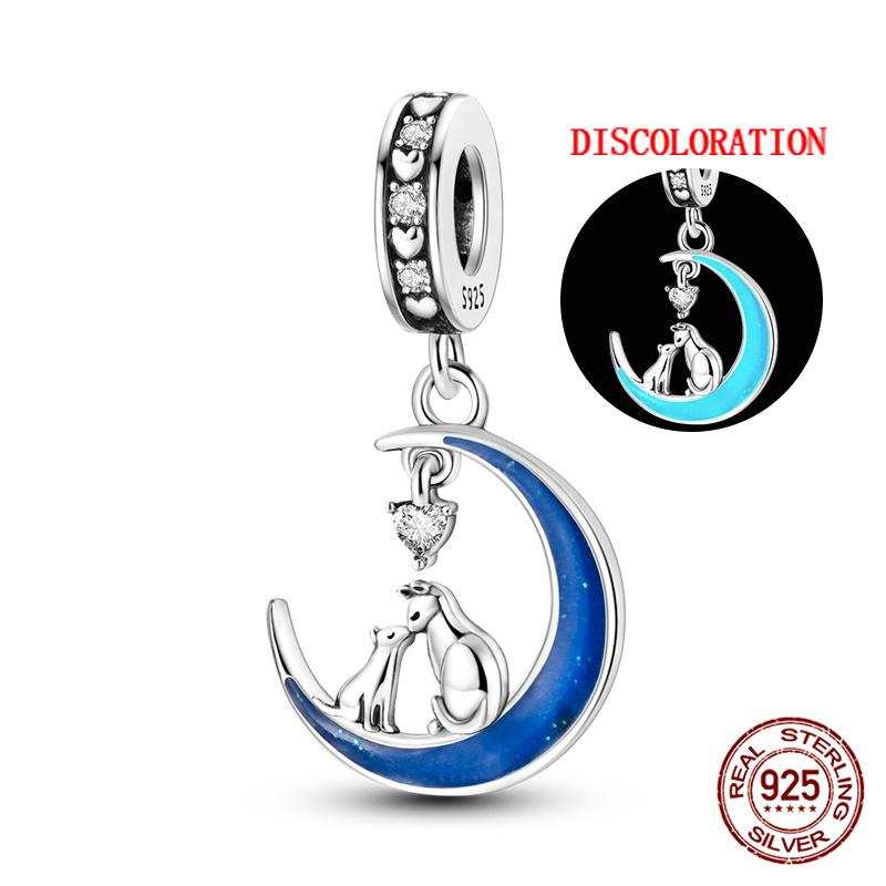 Luminous Copperstars And Moon Charms Fitoriginal Bracelets Diy Jewelry Making For Women Gift