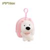 Adorably Animal Plush Toys Pendant Backpack Decoration Stuffed Doll Kawaii Decor Toys Earphone Case Coin Purse Kid Birthday Gift