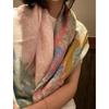 NINA SOLOR Silk Wool Scarf Shawl