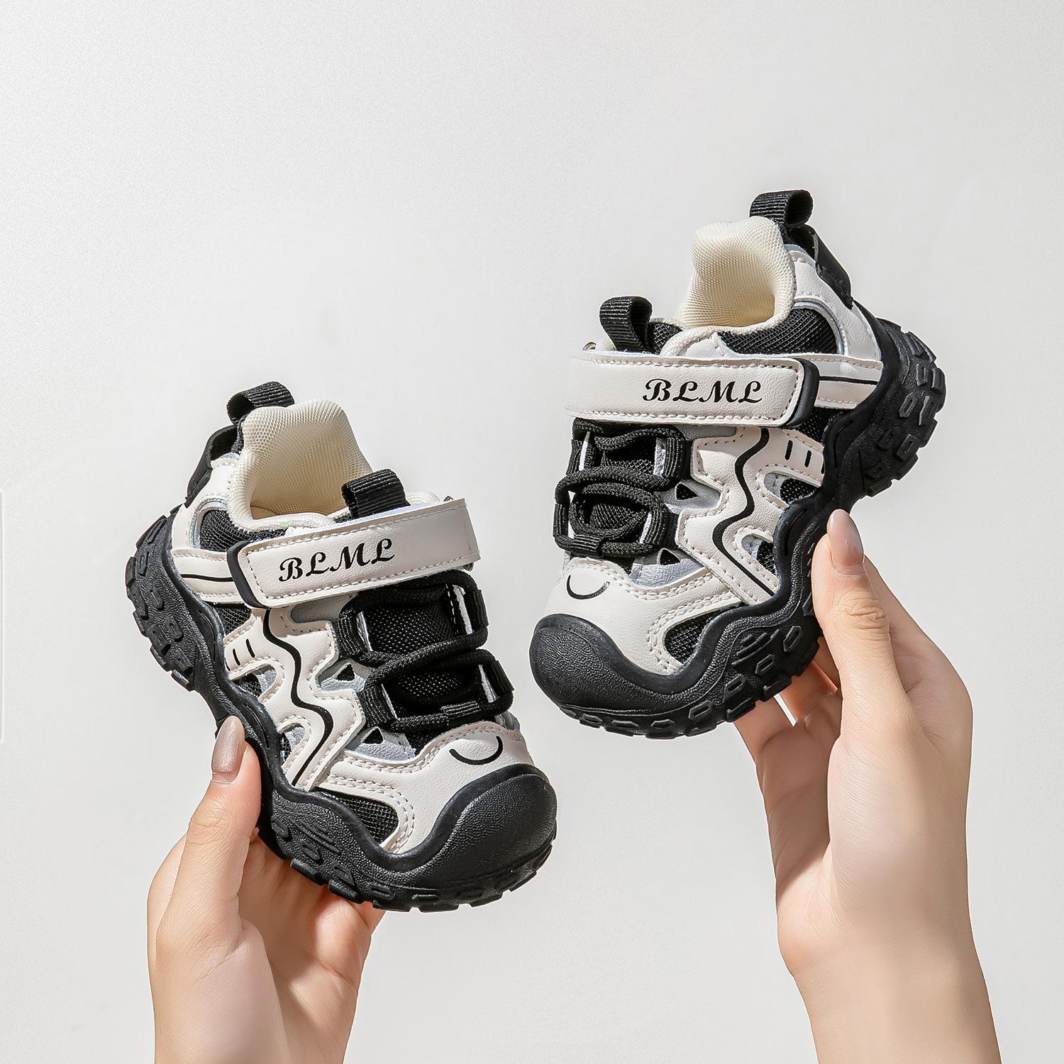 

Boys Functional Shoes Children s Non-slip Shoes Baby Toddler Shoes Girls Sports Shoes 22 чорний