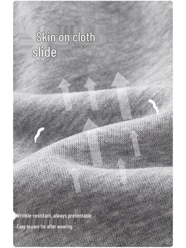 Boys' Fleece-Lined Velvet Sweatpants: Thin, Autumn/Winter Outdoor Wear, Year of the Horse Design.