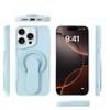 For Magsafe Magnetic Push Pull Holder Ring Luxury Solid Color Phone Case For iPhone 16 Pro Max 14 11 12 13 15 Pro Max Back Cover
