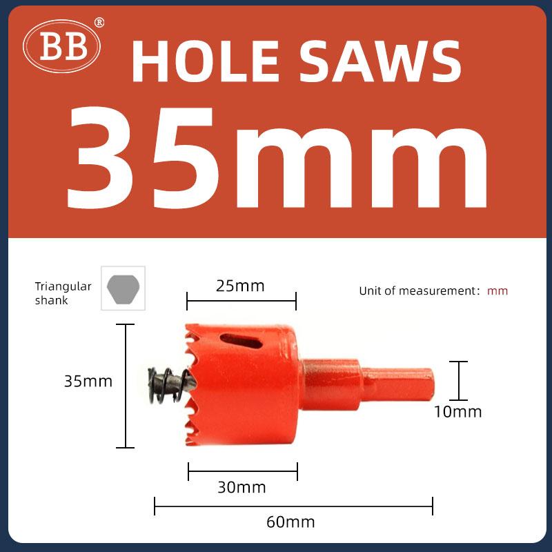 Hole Saws Drilling for Wood Plastic PVC Thin Sheet Aluminum Alloy 16mm-100mm DIY Woodworking Forester Bit Metal Cutting