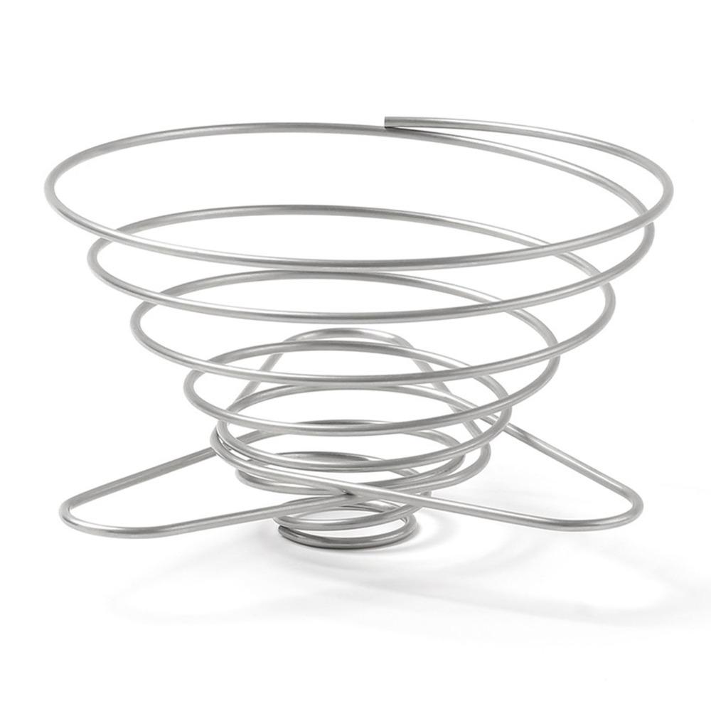 Stainless Steel Coffee Filter Cup Holder Folding Coffee Filter Cup  Home Use