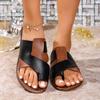 Ladies Shoes Open Toe Beach Casual Slippers Women Outdoor Mixed Color Flat with Summer Footwear Plus Size Thong Women's Sandals