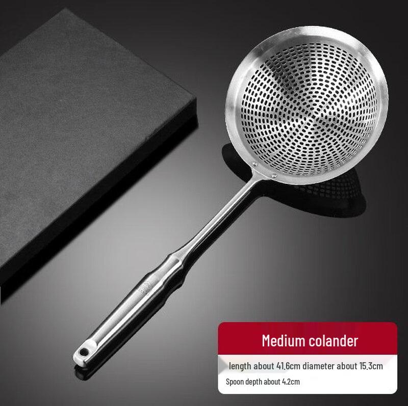 Wutuo 304 Stainless Steel Kitchen Skimmer Strainer Set (3-Pack)