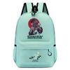 Fashion Demon Slayer Backpack Student School Waterproof Small Bag