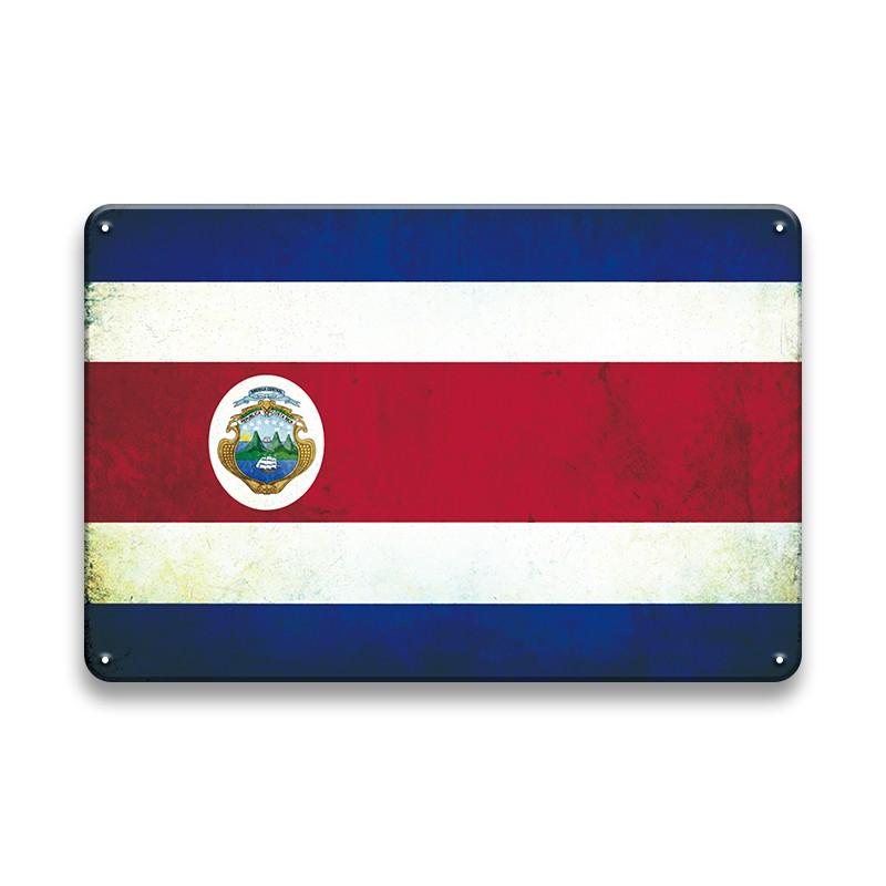 INEED Decor Land Vlag Vintage Posters Plaquette Metalen Bord Muur Kunst Decoratie Tin Bord Bar Pub Woonkamer Thuis Ijzer schilderen