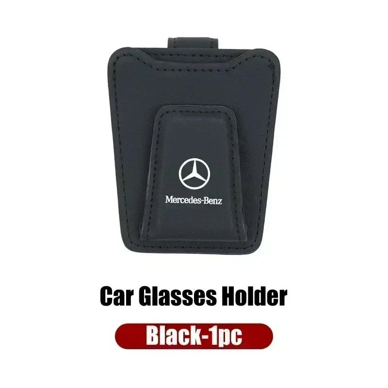 

Car Visor Sunglasses Clip Glasses Storage Rack For Mercedes Benz AMG A B C E S Class A180 CLK CLA GLE W212 C200 C300 W204 W205