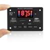 MultiFunction Bluetooth-compatible MP3 Decoders Board 12V Digital Display Audios Module With FM Radio USB TF Input