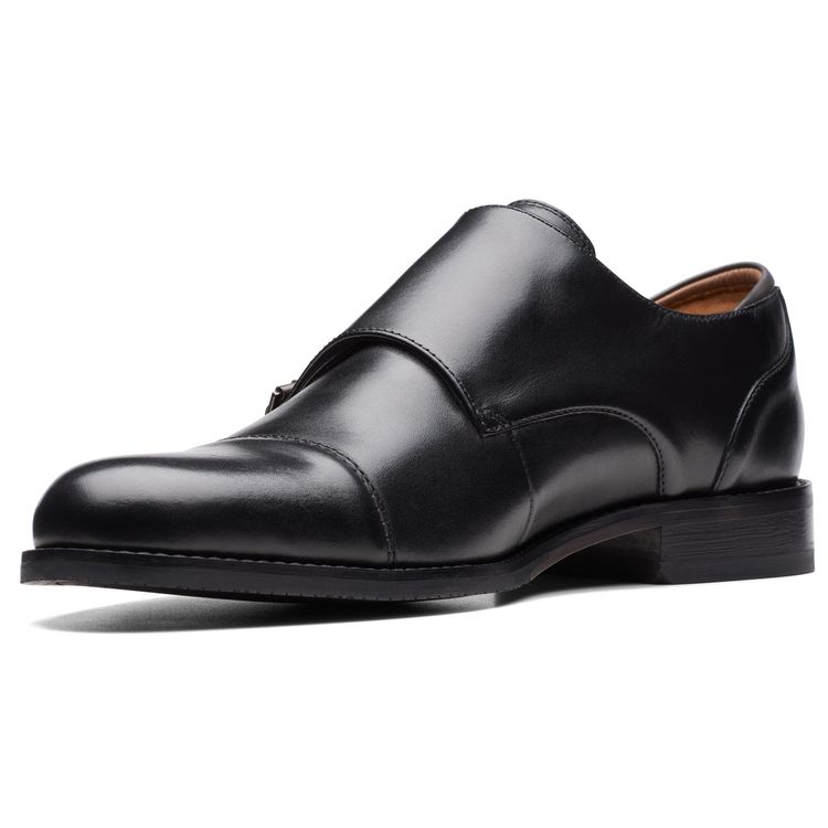 Clarks Top Layer Cowhide Business Commuting Comfortable Breathable Casual Shoes Men Casual Shoes Black 261724517