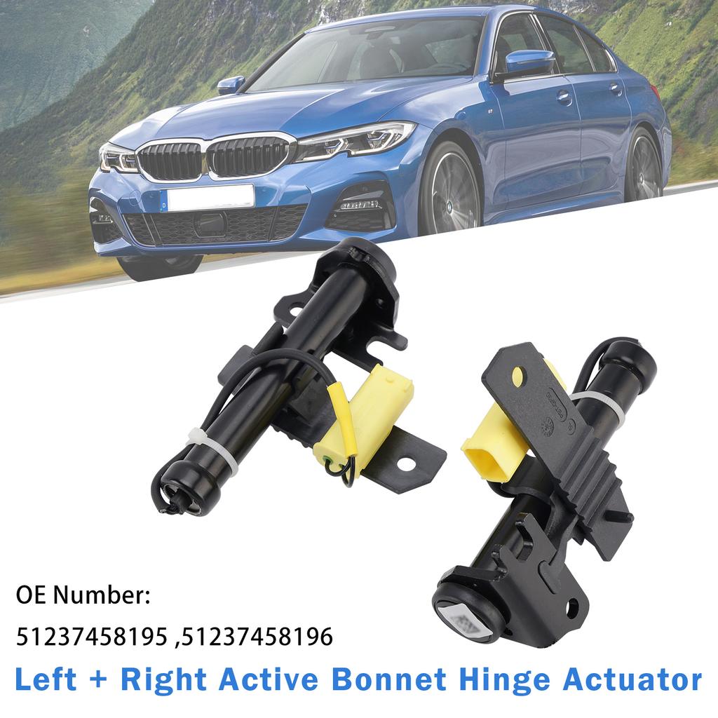 Aktiver Motor für Motorhauben-Scharnier Links + Rechts Für BMW 3er G20 G21 2018-2022