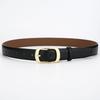 2025 Women's Cowhide Fashionable Pin Buckle Belt for Jeans