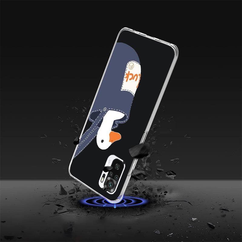 Cartoon Duck Goose Game Cover Phone Case For Xiaomi Redmi Note 15 14 13 12 11 10 Pro Plus 14S 12S 11S 11T 11E 10S Soft Fundas Sh