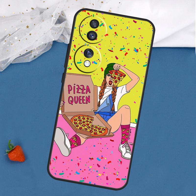 

Funny Pizza Best Friends Case For Honor Magic 8 5 6 7 Pro 200 400 50 70 90 Lite Win RT X8c X8b X9a X9b X9c X9d Cover Honor Magic5 Pro