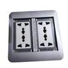 13A Three Hole Multi Functional Embedded Socket Charging Power Socket Household Waterproof Ground Socket