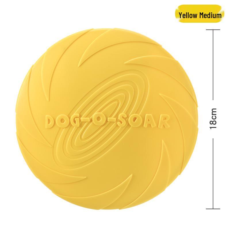 DOG-O-SOAR Chew-Resistant Floating Dog Frisbee Toy