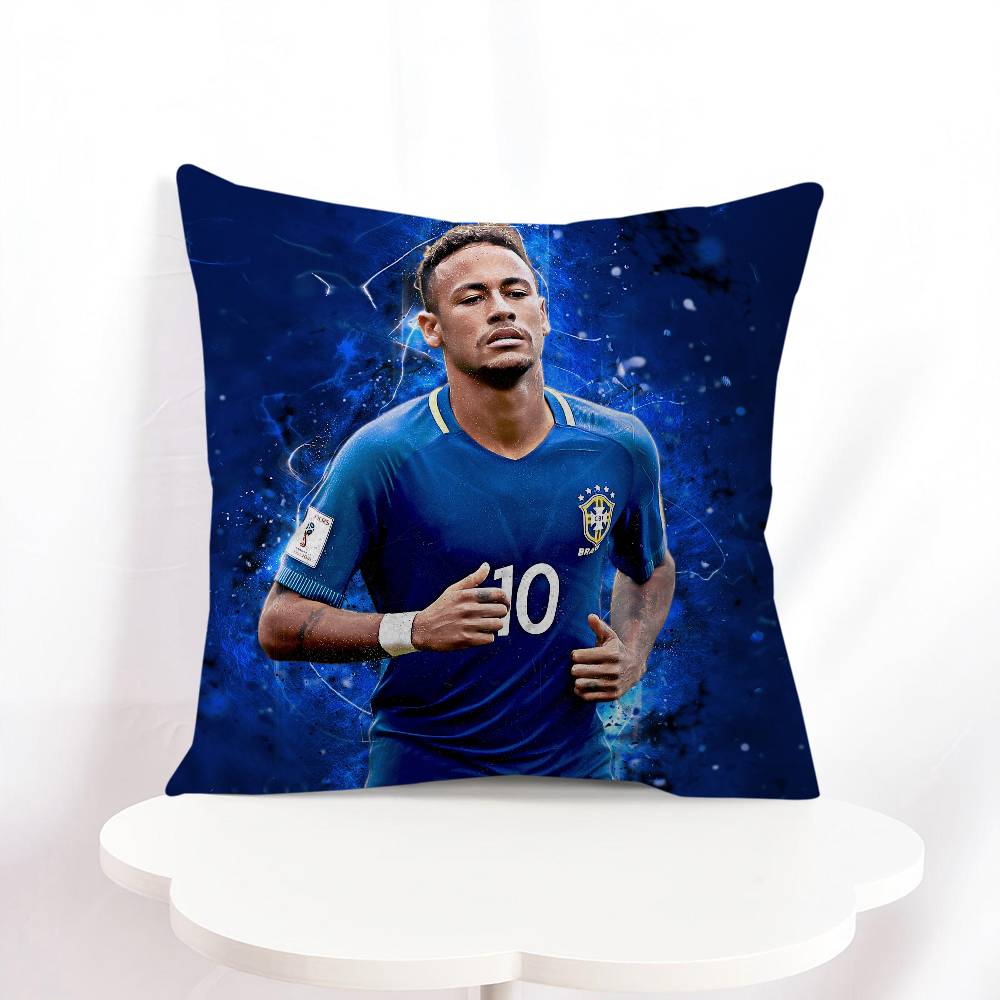 

Football N-neymar Personalized Pillow Cover Kids Bedroom Wild Party Decor Pillowcase Kid Birthday Shower Gift 16x16Inch
