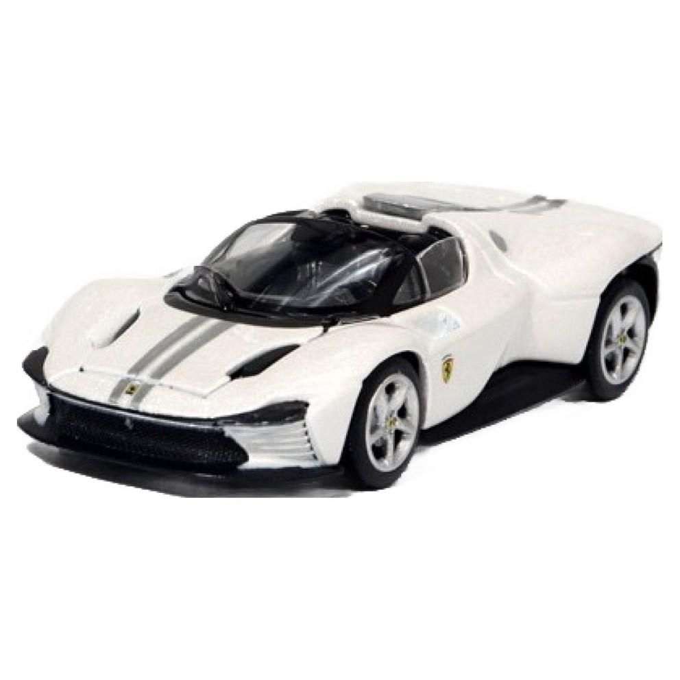 Maisto 1:64 Icone di Velocità Ferrari Daytona SP3 Modello in Metallo - Edizione Bianca