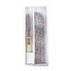 Onishi Ken Shell Folding Fan and Fan Bag Set, Bouquet/Pink, Size: [Fan] Approx. 22cm, [Folding Bag] Approx. 4.5 x 23cm, SGF30-LIA09
