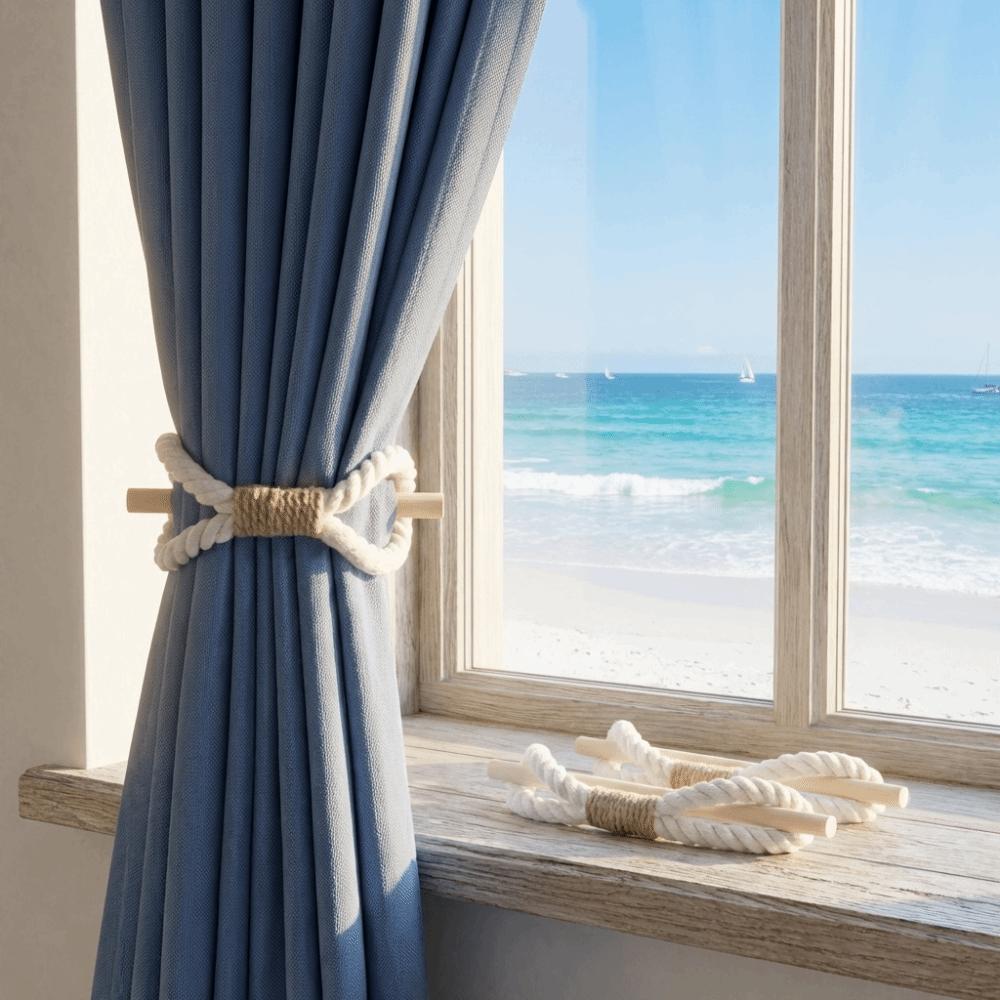 Handmade Curtain Tiebacks Simple Curtain Straps Easy Curtain Fixation Curtains Tie Rope  Apartment