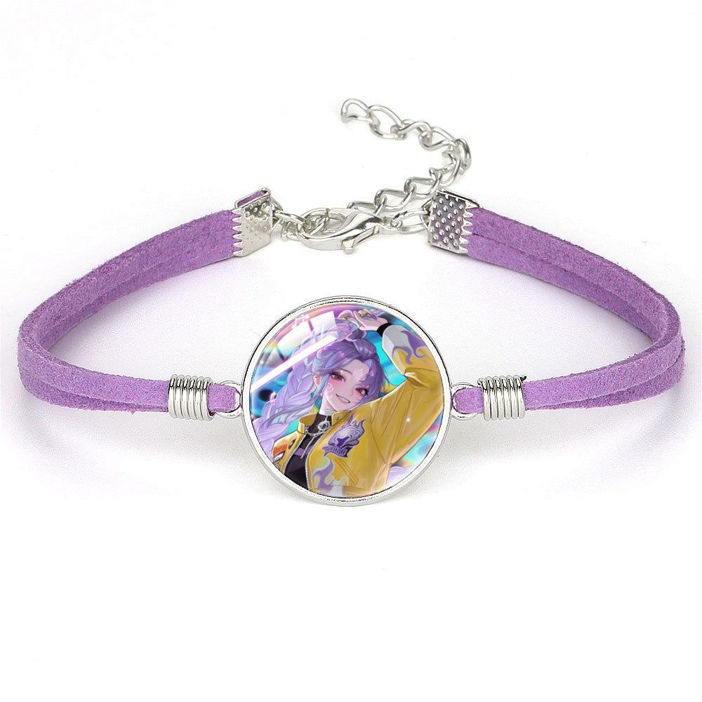 Rumi Zoey Mira Velvet Rope Bracelet Fashion Simple Crystal Jewelry