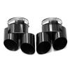 Punta de Escape Para BMW G05 X5 G06 X6 Doble Salida Cuádruple Sin Soldadura Tubo de Escape Acero Inoxidable Sin Cortar Punta de Silenciador Boquilla Cola de Escape