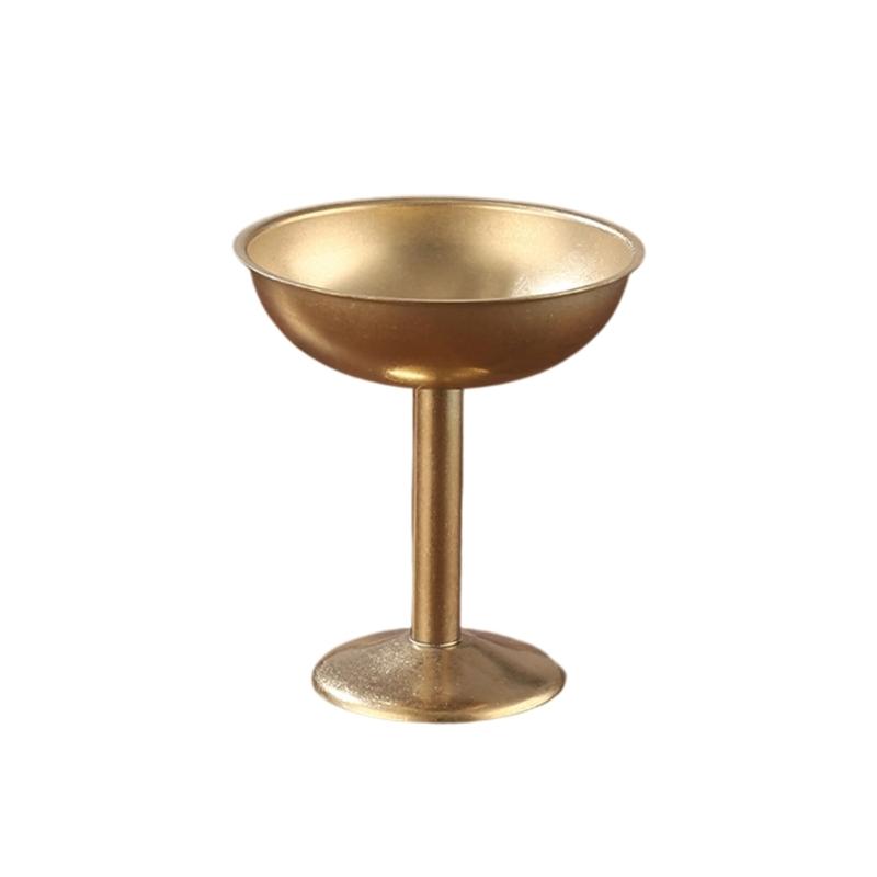 Rustproof 304 Nonrust Steel Puddings Cups Elegant High Footed Serving Dishes For Parties Weddings And Home Use