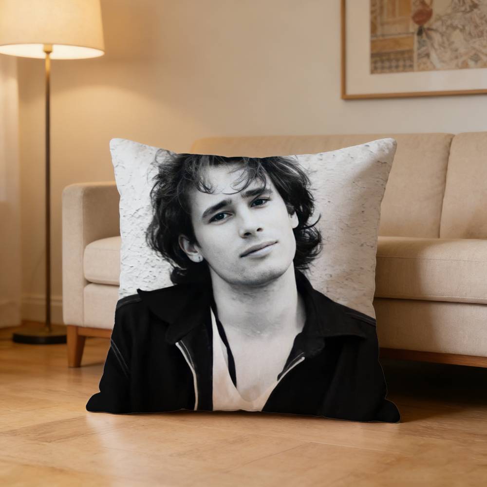 JJeff BBuckley Pillow Case for Sofa Living Room Home Office Decor Protective Cover