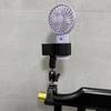 Metal Plastic Adjustable Clamp Holder Featuring 360 Rotate for Mounting Microphones Hair Dryers and Handheld Fan