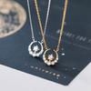 Moon Necklace Women's Summer Clavicle Chain High Design Sense Niche Light Luxury Birthday Gift