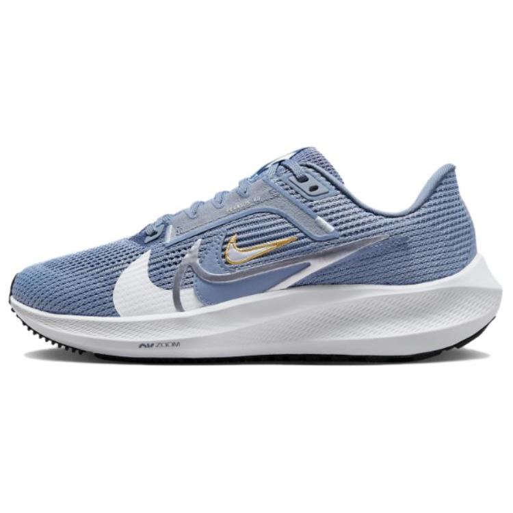 

New Nike Air Zoom Pegasus 40 Premium Grey Blue Women s FZ0633-493 42