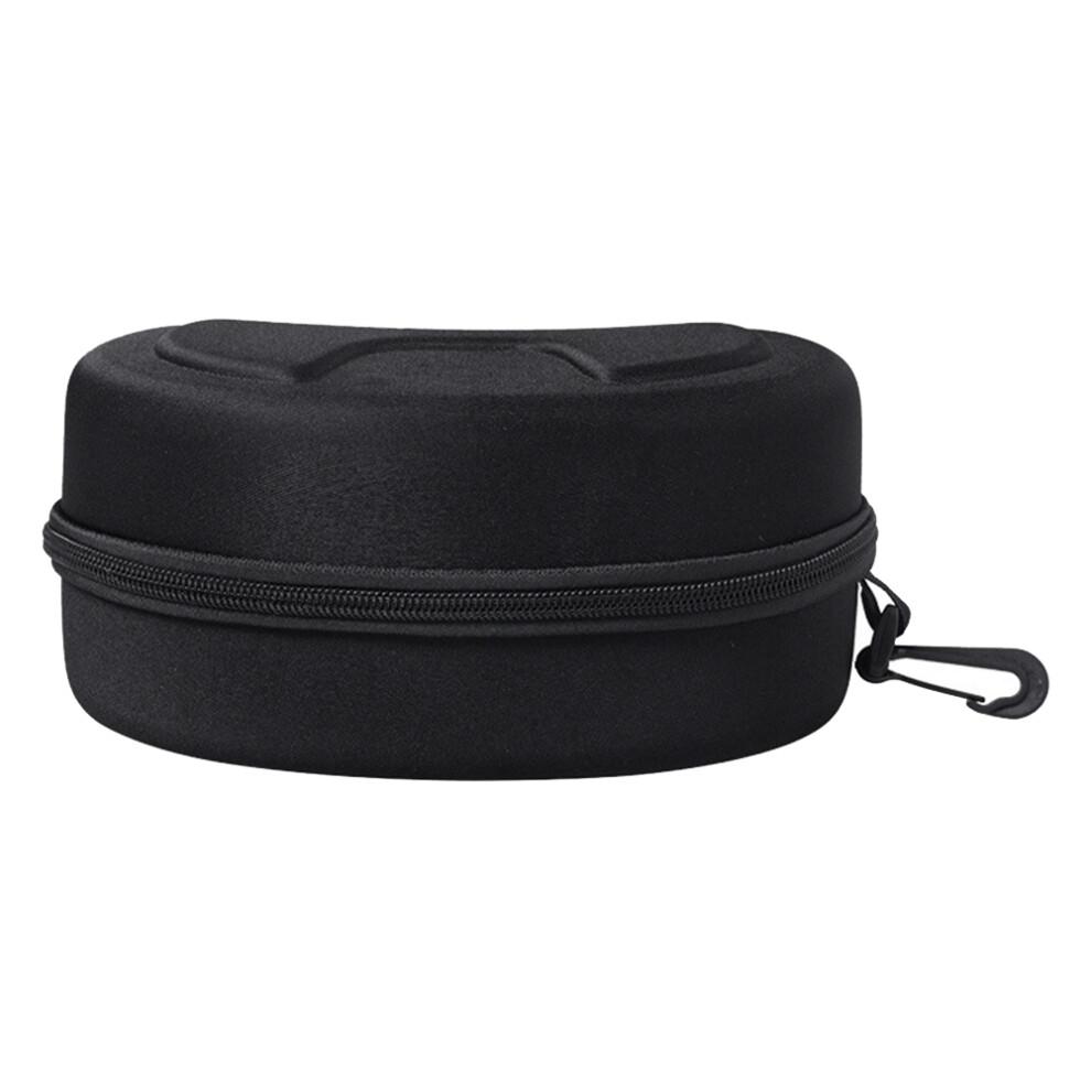 Protection Eva Ski Eyewear Case Snow Skiing Goggles Box Waterproof Snowboard Bag Zipper Hard Box,Black